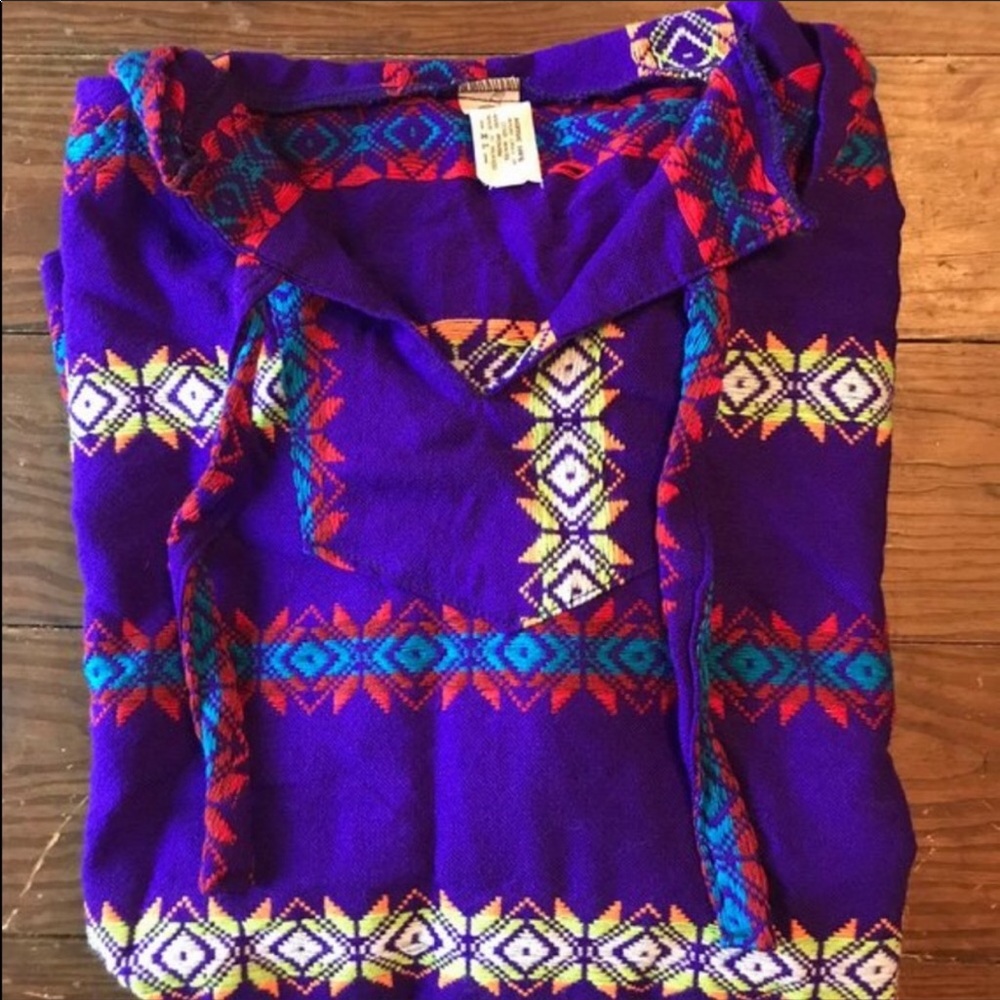 Bright Purple Baja Hoodie